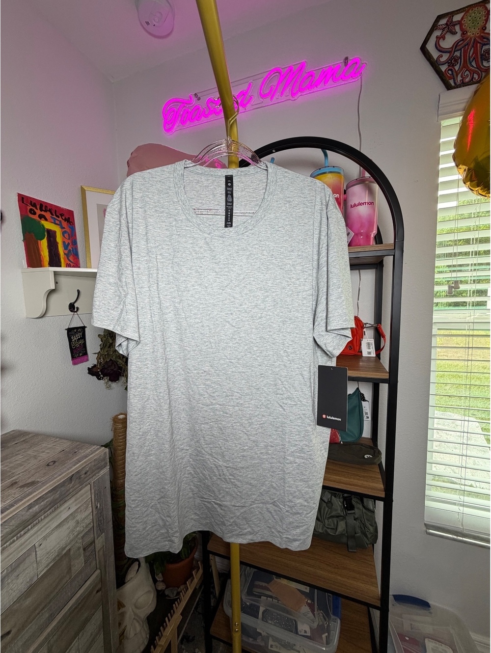 NWT Lululemon Men’s The Fundamental T Shirt - XXL - Light Gray